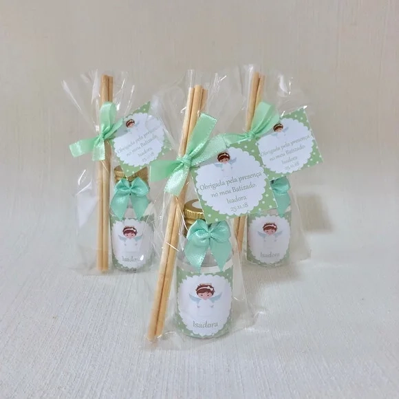 Lembrancinha p/ Batizado Aromatizador Anjinha