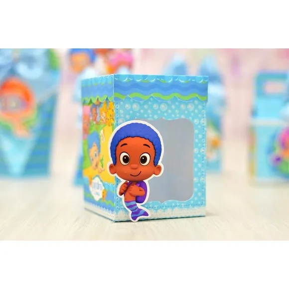 Kit 30 Lembrancinhas Bubble Menino