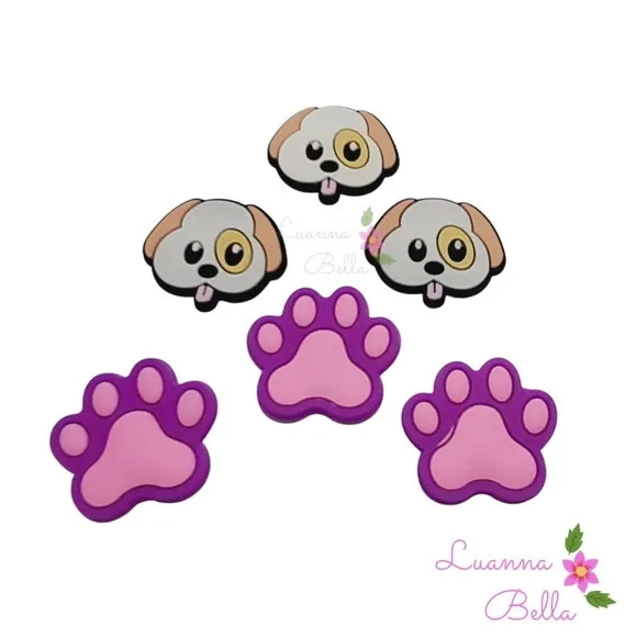 Apliques Emborrachados Modelos Cachorro - pacts c/8 unds