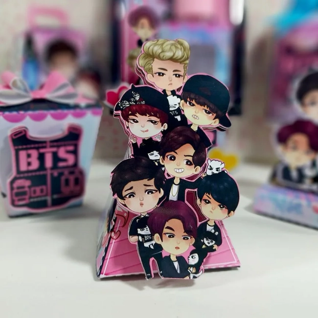 Kit Lembrancinhas BTS