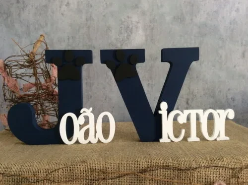 Letras Decorativas - PATRULHA CANINA