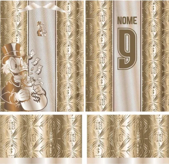Arte Vetor Camisa Interclasse Pato Mod-817
