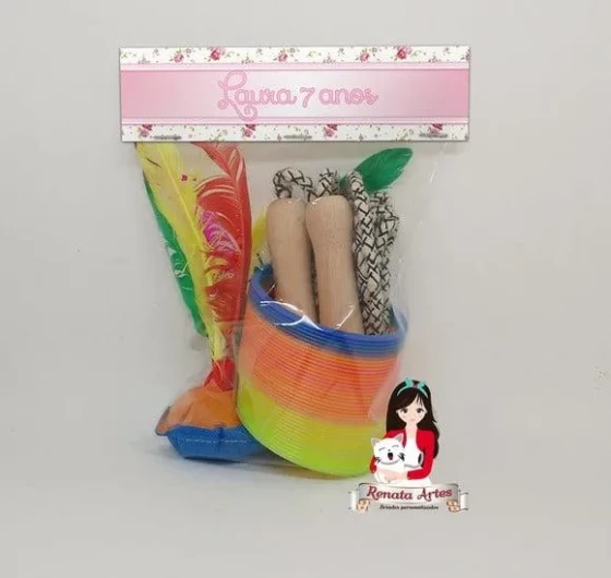 Kit Boa Infância Personalizado Jardim Floral Rosa