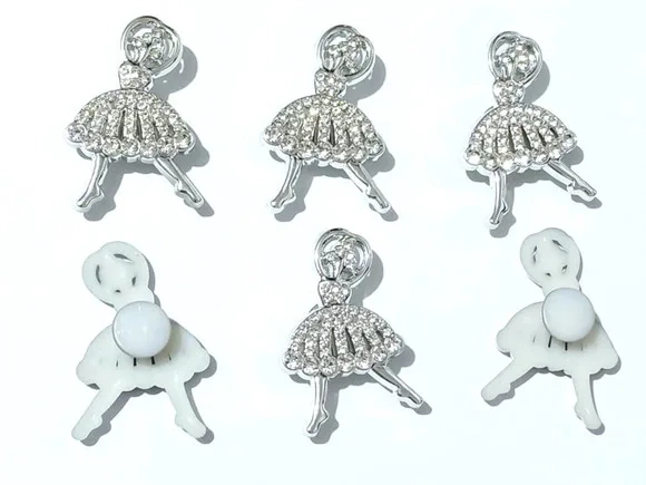 Pins para Sandália Bailarina Abs Pacote com 6 Unidades