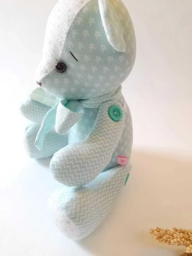 Urso Patchwork Pequeno