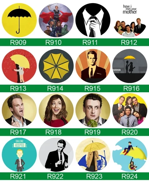 Bottons How I Met Your Mother - Button Boton