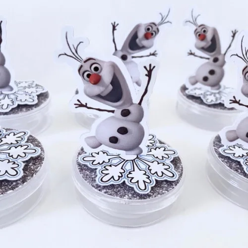 Latinha personalizada 3D Olaf