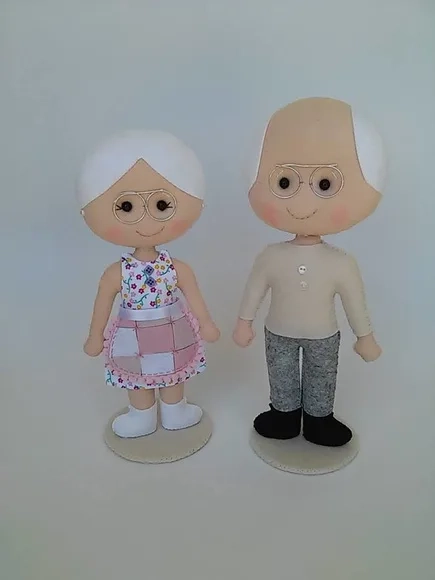 Família Terapêutica em Feltro.