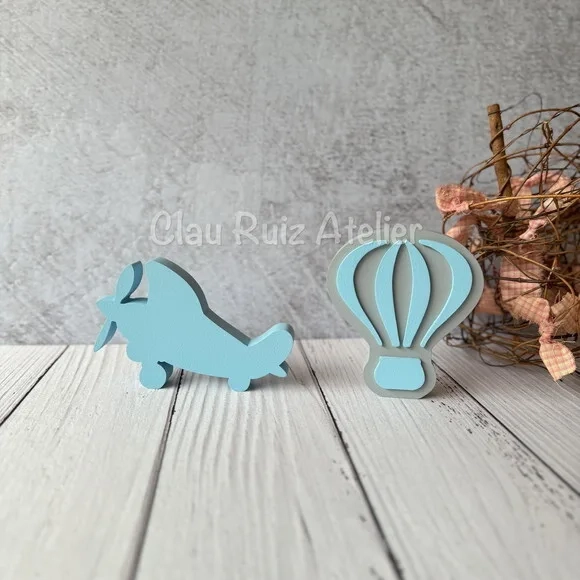 Aviãozinho e Balãozinho -decoração Bebê
