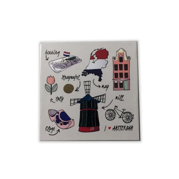 Imãs Decorativos - Amsterdam