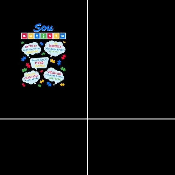 Arte Estampa Camisa Autismo Mod-13