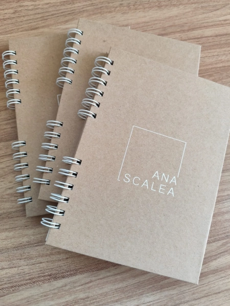 Caderno A5 personalizado