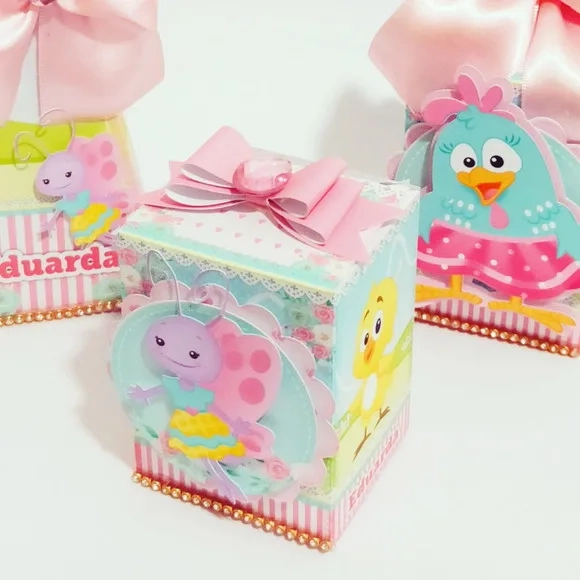 Kit 60 Lembrancinhas Galinha Pintadinha