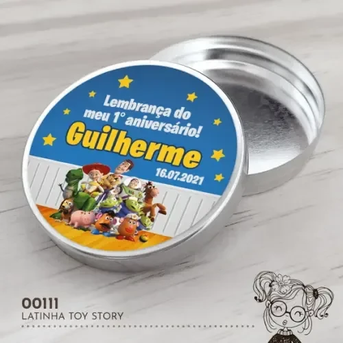 Latinha Adesivada Toy Story - 00111