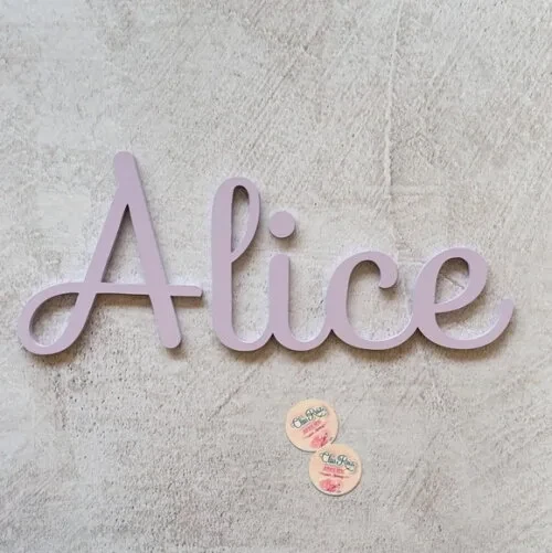Nome de Parede em mdf - Decoração Bebê e Infantil