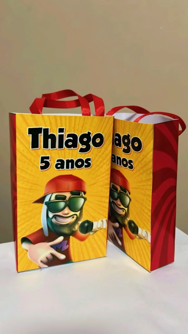 Sacolinhas Personalizada Mussa Lembrancinhas Para Aniversário
