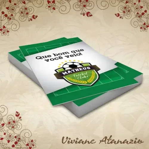 Adesivo Tubete Futebol - 00407