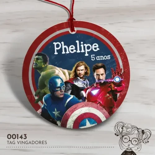 Tag Redonda os Vingadores - 00143