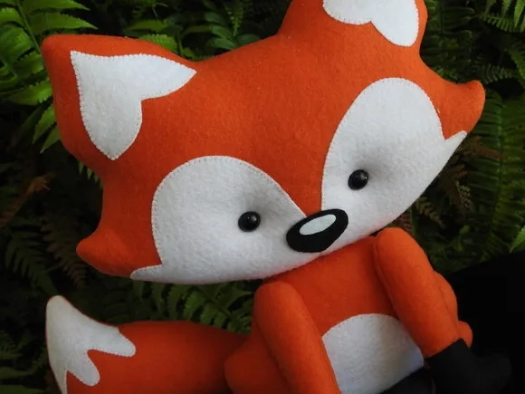 Raposa em Feltro