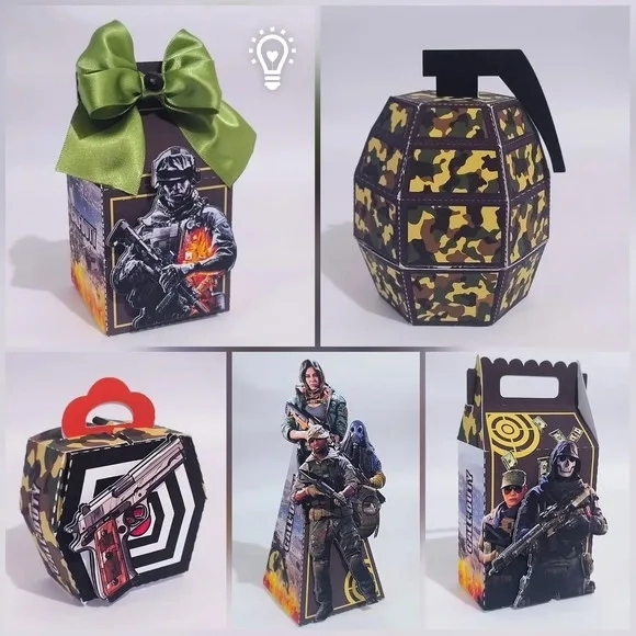 Kit 30 Lembrancinhas Call Of Duty