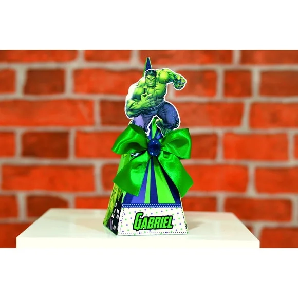 Kit 30 Lembrancinhas Hulk