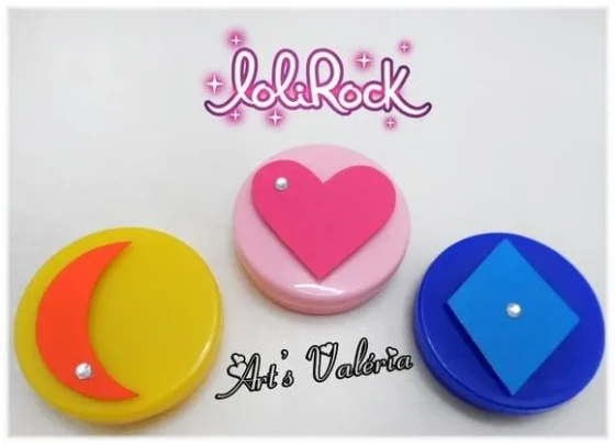 Latinhas Símbolos LoliRock - cada