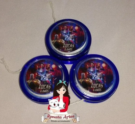 Ioiô Personalizado Vingadores Ultimato