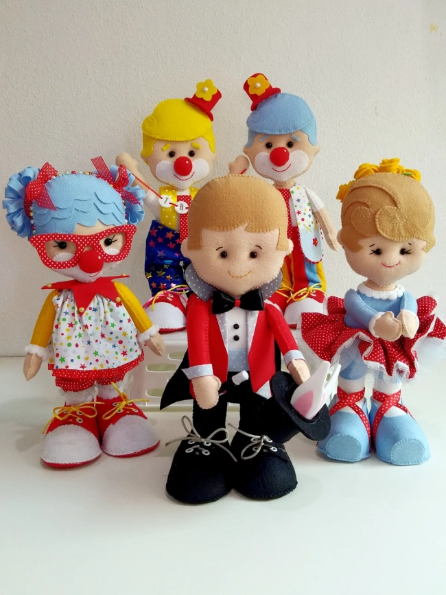 Circo em Feltro - Kit
