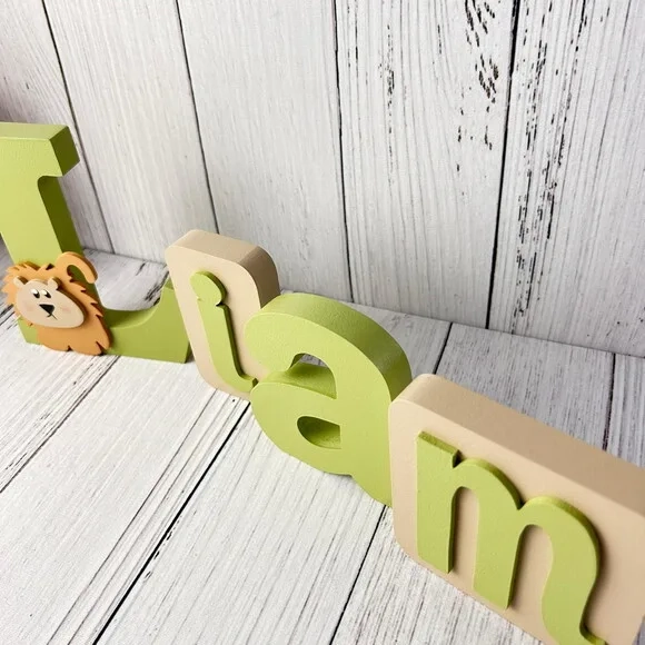 Blocos Leãozinho - Decoração de Quarto de Bebê Safari