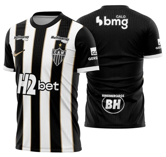 Arte Vetor Camisa Atletico Mineiro Local 2026