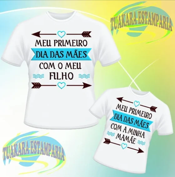 Kit Mãe e Filho - Meu Primeiro Dia das Mães com o Meu Filho