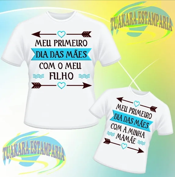 Kit Mãe e Filho - Meu Primeiro Dia das Mães com o Meu Filho