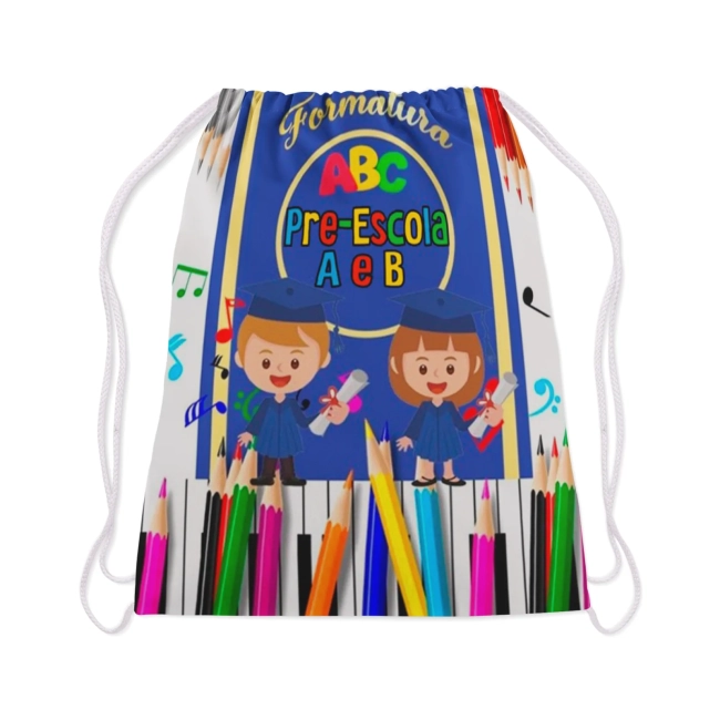 mochilinha personalizada formatura