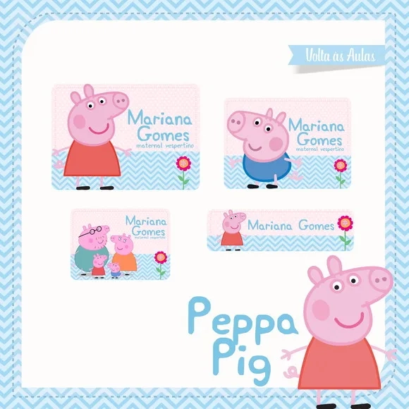 60 Etiquetas Pig