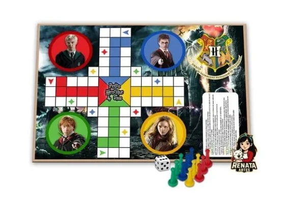 Jogo de Ludo Personalizado Harry Potter