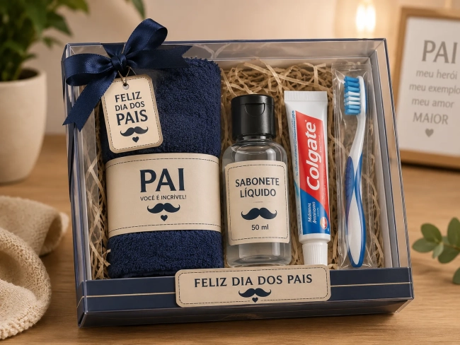 Kit higiene Dia dos Pais