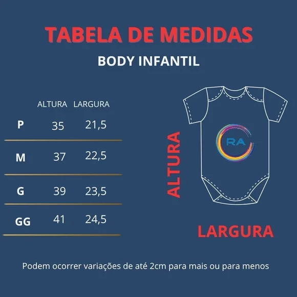 Body Infantil Personalizado