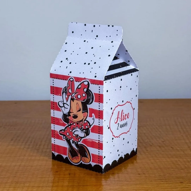 PEGUE E MONTE - Kit Festa MINNIE VERMELHA - Decoração de Festa | Lembrancinhas | Aniversário | Personalizados