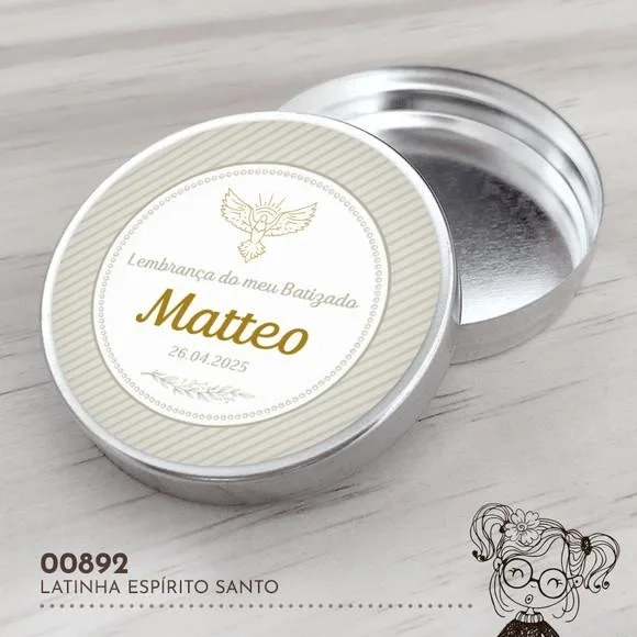 Latinha Adesivada Espírito Santo - 00892