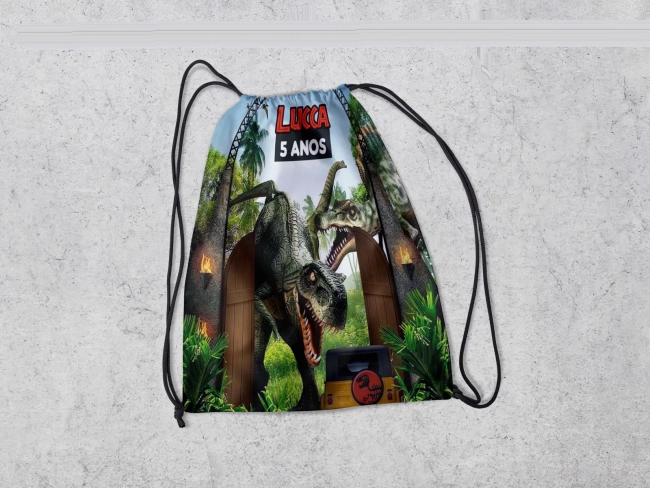Mochilinha Personalizada dos Dinossauros