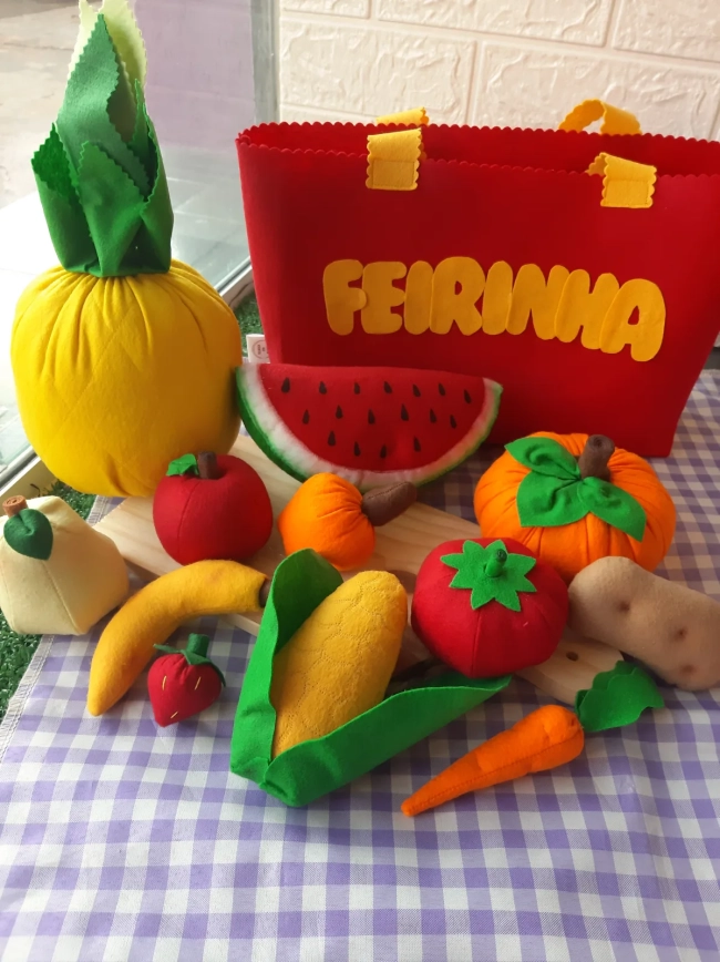 Feirinha em Feltro