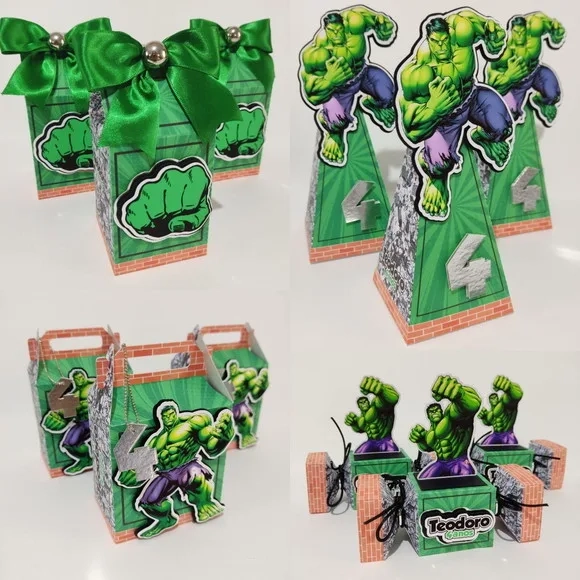 Kit 30 Lembfrancinhas Hulk