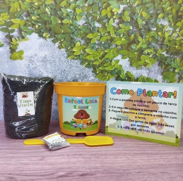 20 unidades Kit Jardinagem Hey DUGGEE - Trabalhamos com qualquer tema - Informar tema no chat.