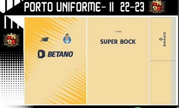 Vetor Da Camisa Porto -ii 2022-2023