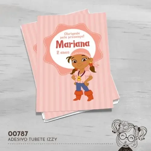 Adesivo Tubete Izzy - 00787