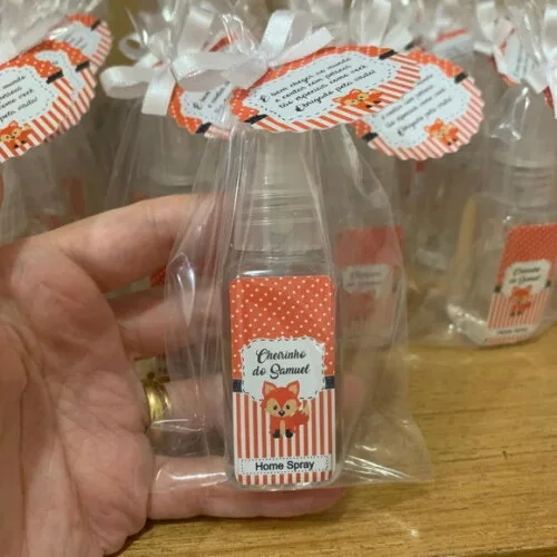 Lembrancinha Maternidade Home Spray Raposa