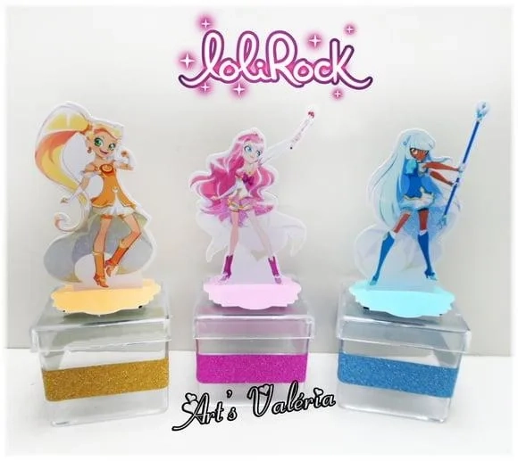 Caixa Acrilica LoliRock - cada