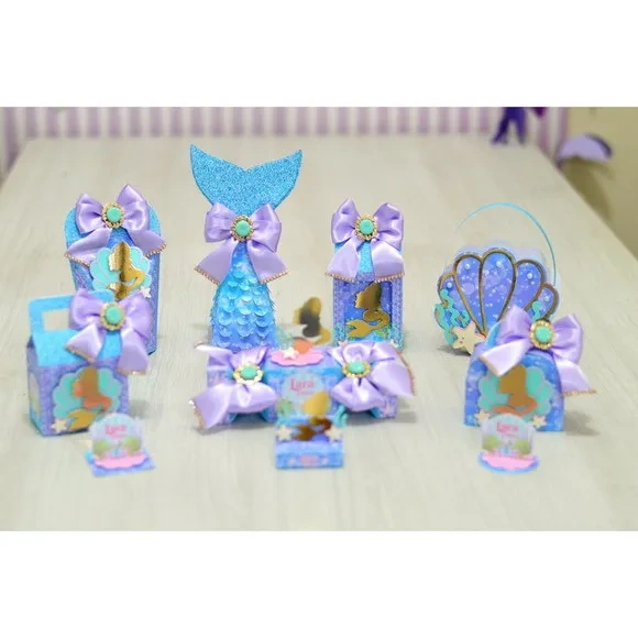 Kit 30 Lembrancinhas Sereia