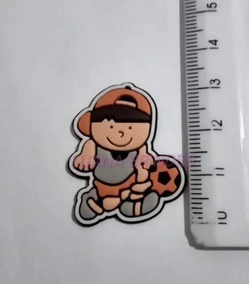 Apliques Emborrachado de Meninos Variados - pct c/ 9 unid