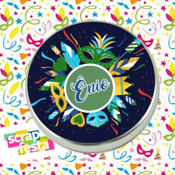 Latinhas Personalizadas Festa Carnaval